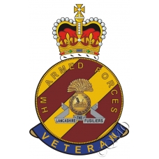 Lancashire Fusiliers HM Armed Forces Veterans Sticker